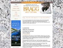 Tablet Screenshot of braggmag.com